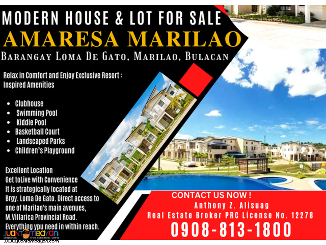 Amaresa Marilao 3BR Single Attached Arya Prime in Bulacan