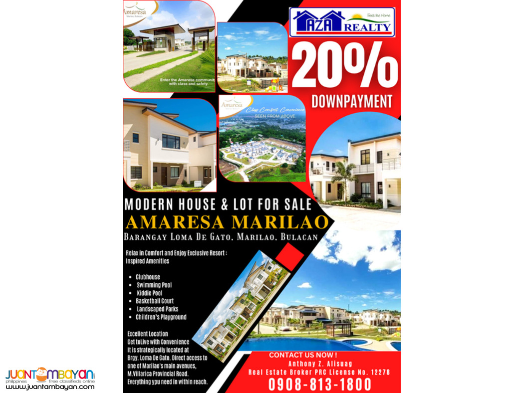 Amaresa Marilao 3BR Single Attached Arya Prime in Bulacan