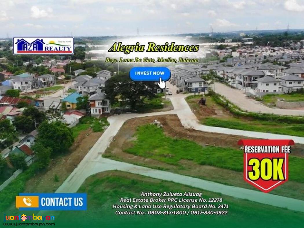 187sqm. Lot For Sale Residential Lot in Marilao Bulacan