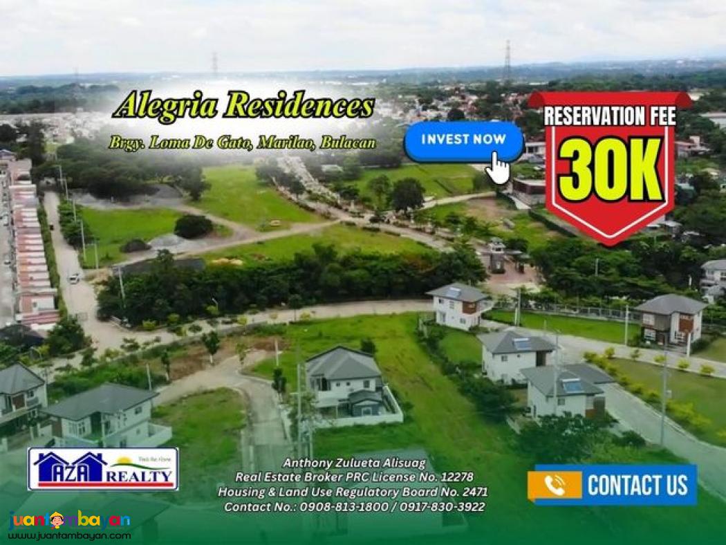 187sqm. Lot For Sale Residential Lot in Marilao Bulacan