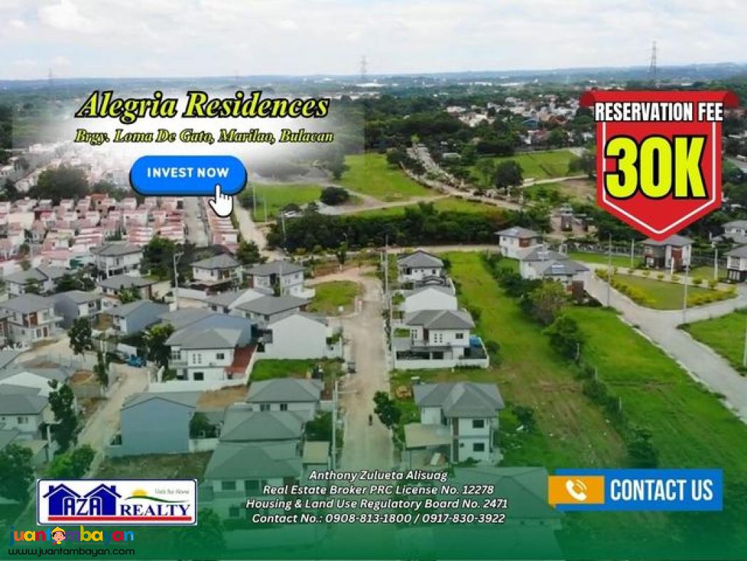 187sqm. Lot For Sale Residential Lot in Marilao Bulacan