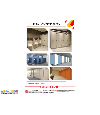 Toilet Cubicle/Partitions/Walls/Divider | Factory Price 