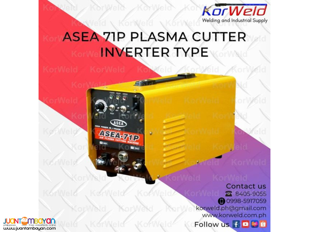 ASEA 71P PLASMA CUTTER INVERTER TYPE