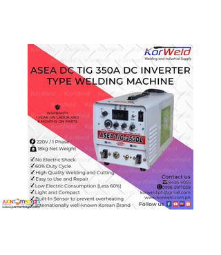 ASEA DC TIG 350A INVERTER TYPE WELDING MACHINE