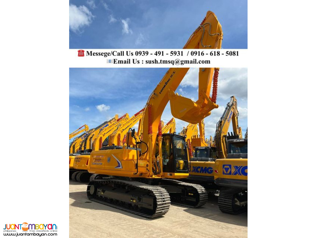 Brand New 1.1 cubic Backhoe Excavator CDM6225N Weichai Eng.