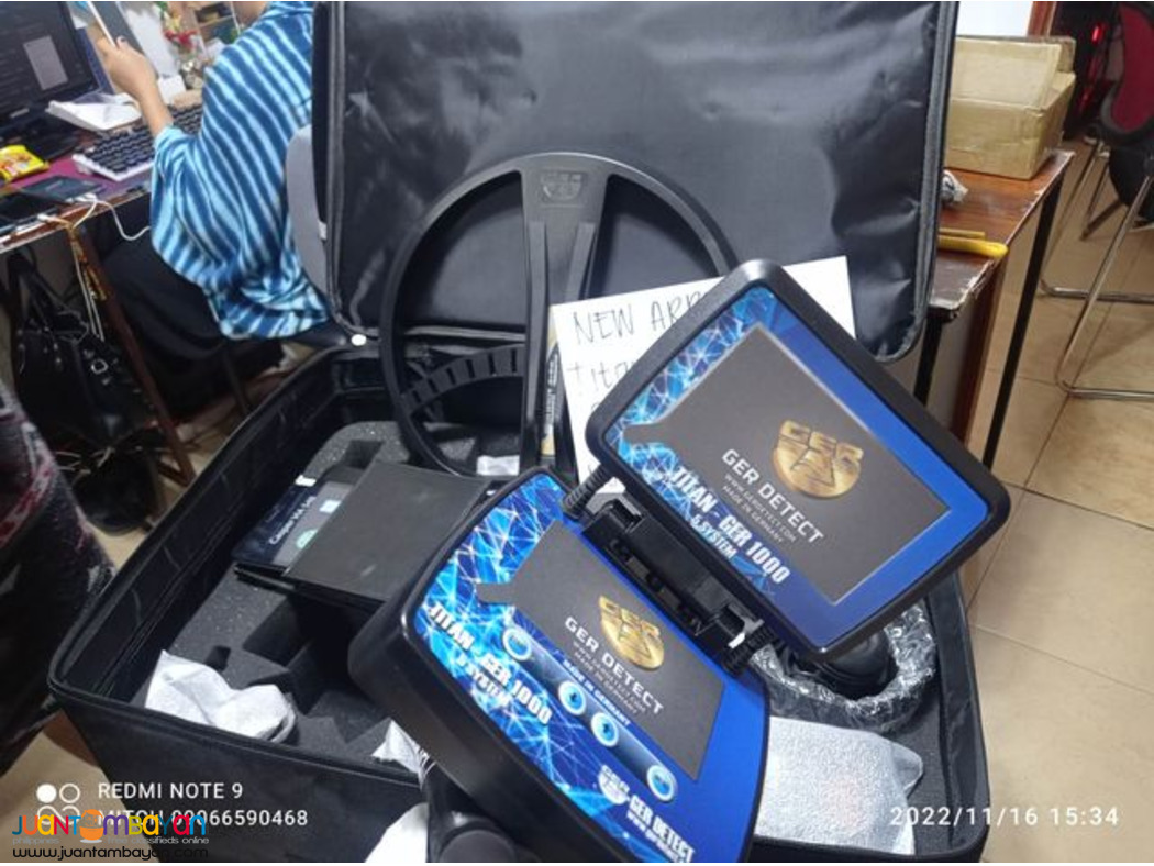 Metal detector And Gold Detector Titan Ger 1000 Complte Packge Device 