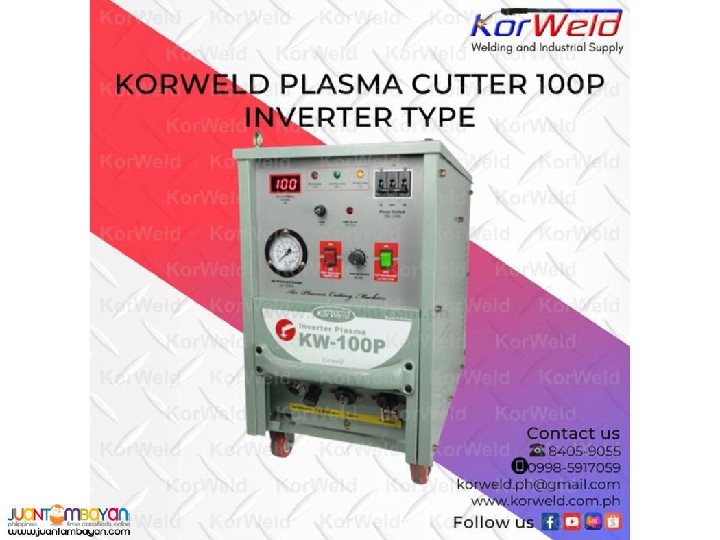 KORWELD PLASMA CUTTER 100P INVERTER TYPE