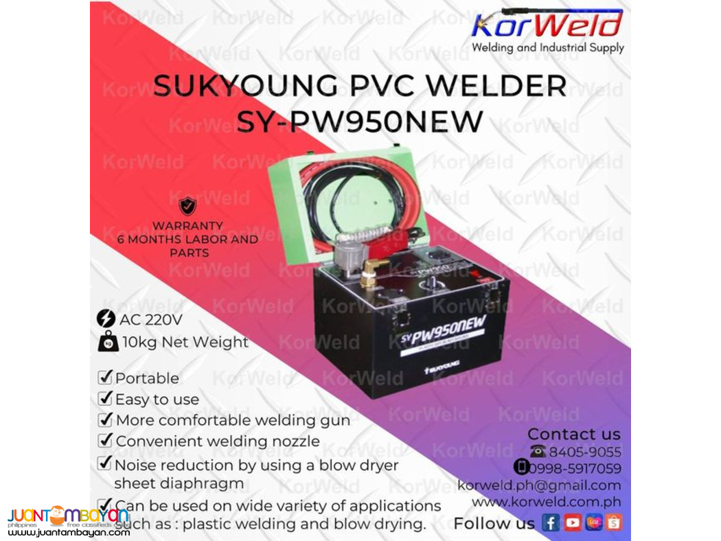 Sukyoung PVC Welder SY-PW950NEW