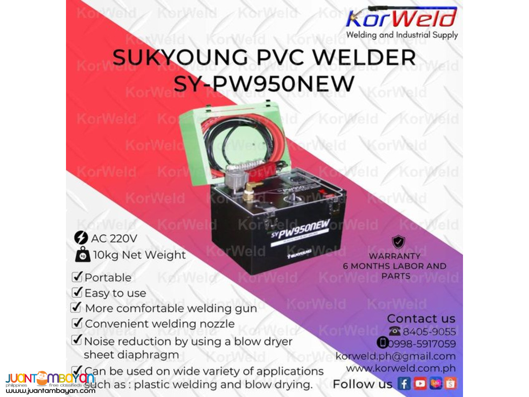 Sukyoung PVC Welder SY-PW950NEW