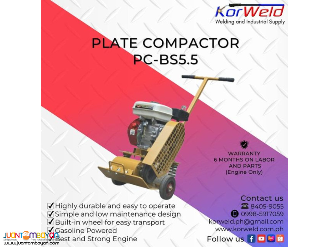 Plate Compactor PC-BS5.5