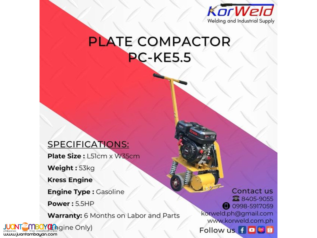 Plate Compactor PC- KE5.5