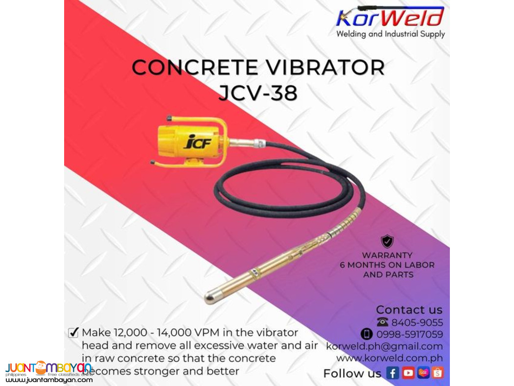 Concrete Vibrator JCV-38