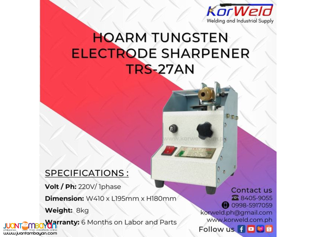 Hoarm Tungsten Electrode Sharpener TRS-27AN