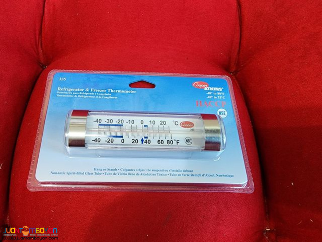 Cooper Atkins 335 Horizontal Refrigerator / Freezer Thermometer