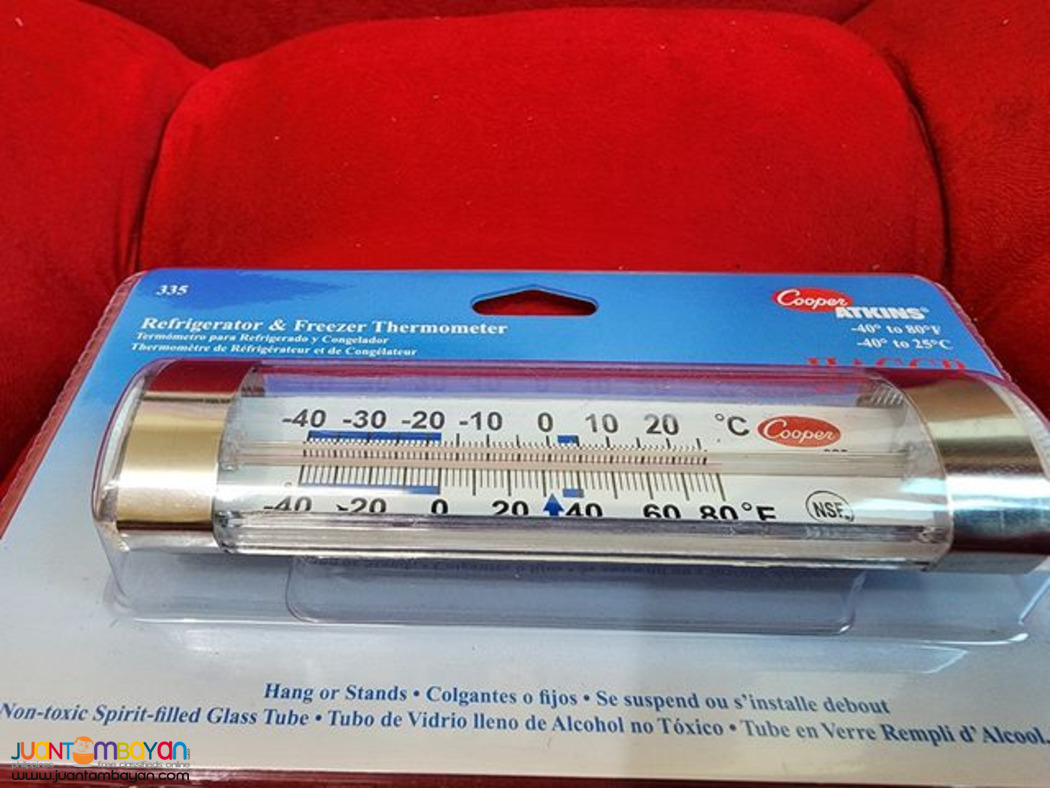 Cooper Atkins 335 Horizontal Refrigerator / Freezer Thermometer