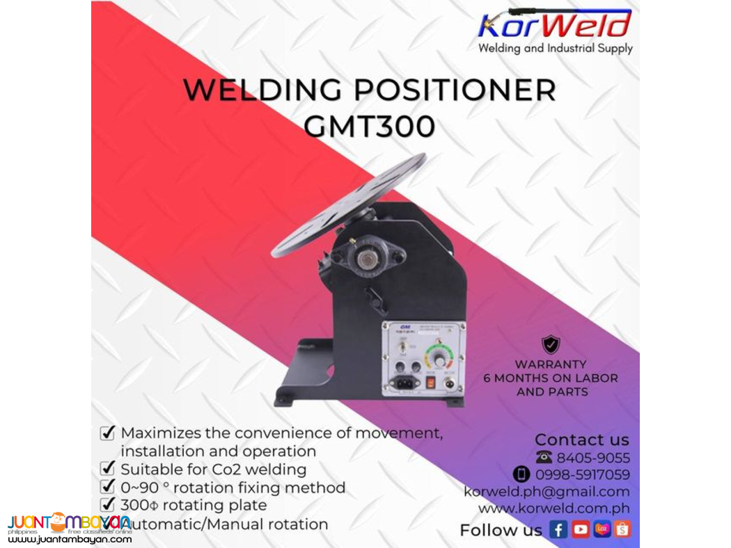  Welding Positioner GMT300