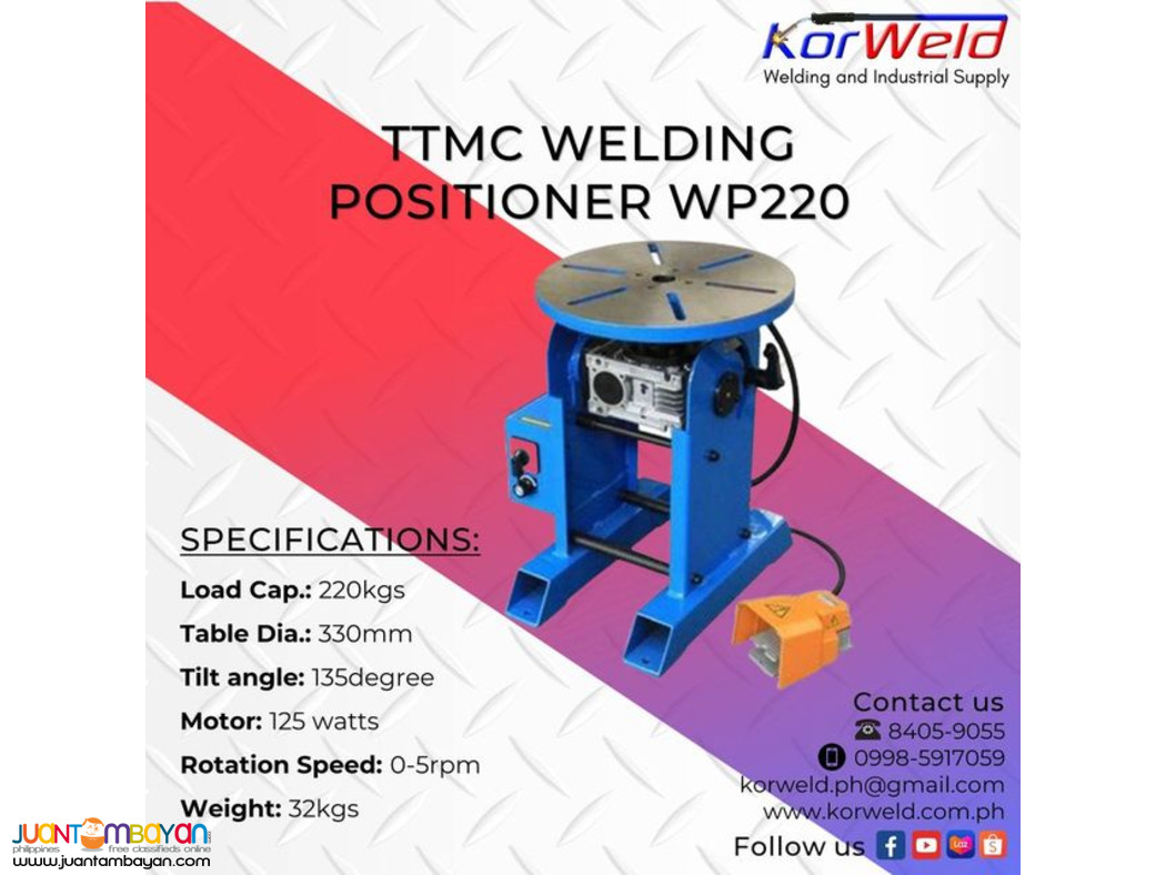 TTMC Welding Positioner WP220