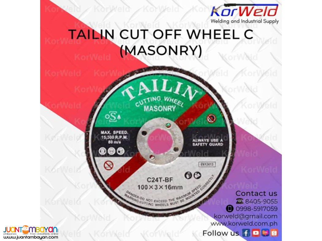 Tailin Cut Off Wheel C (Masonry)