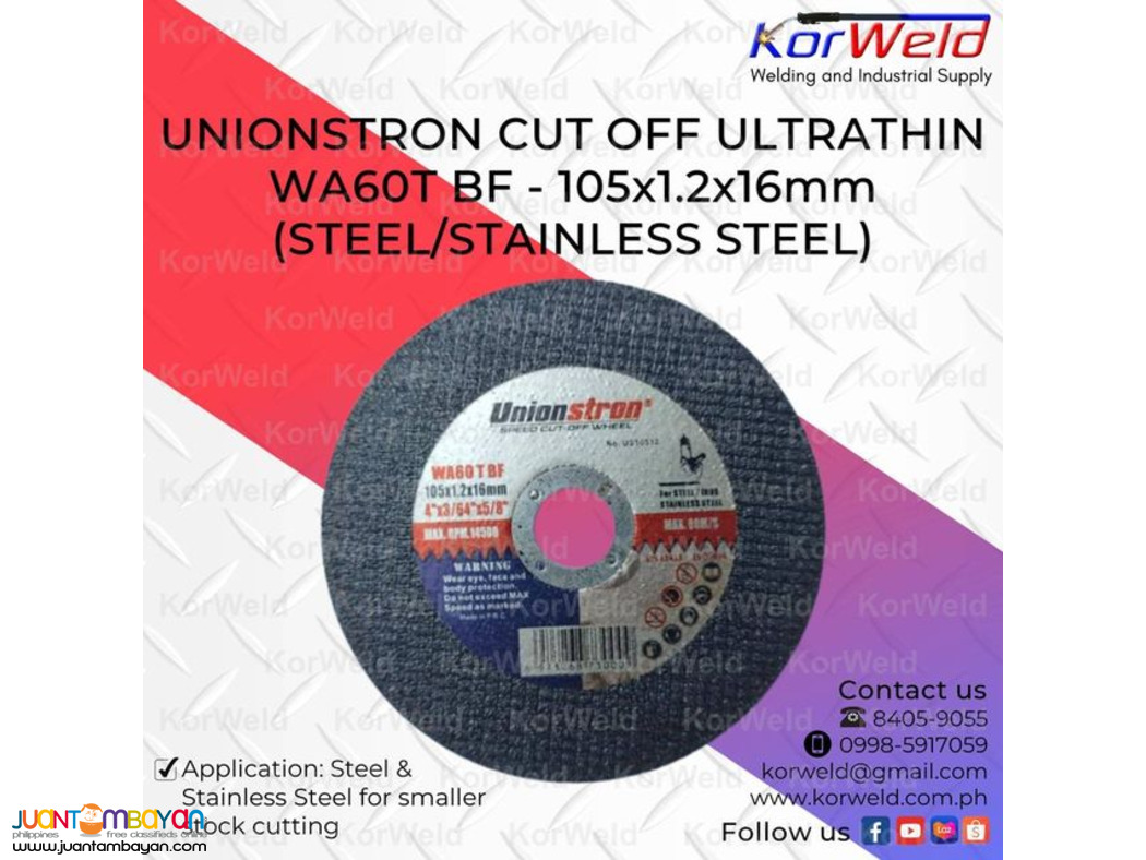 Unionstron Cut Off Ultrathin WA60T BF
