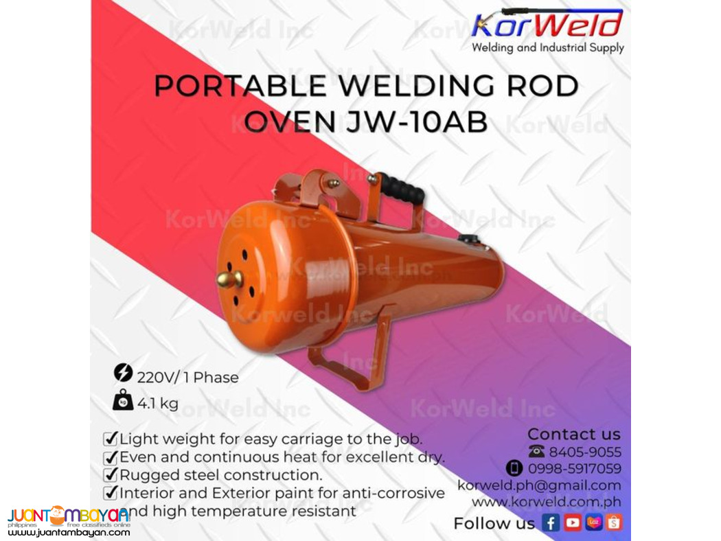 Portable Welding Rod Oven JW-10AB
