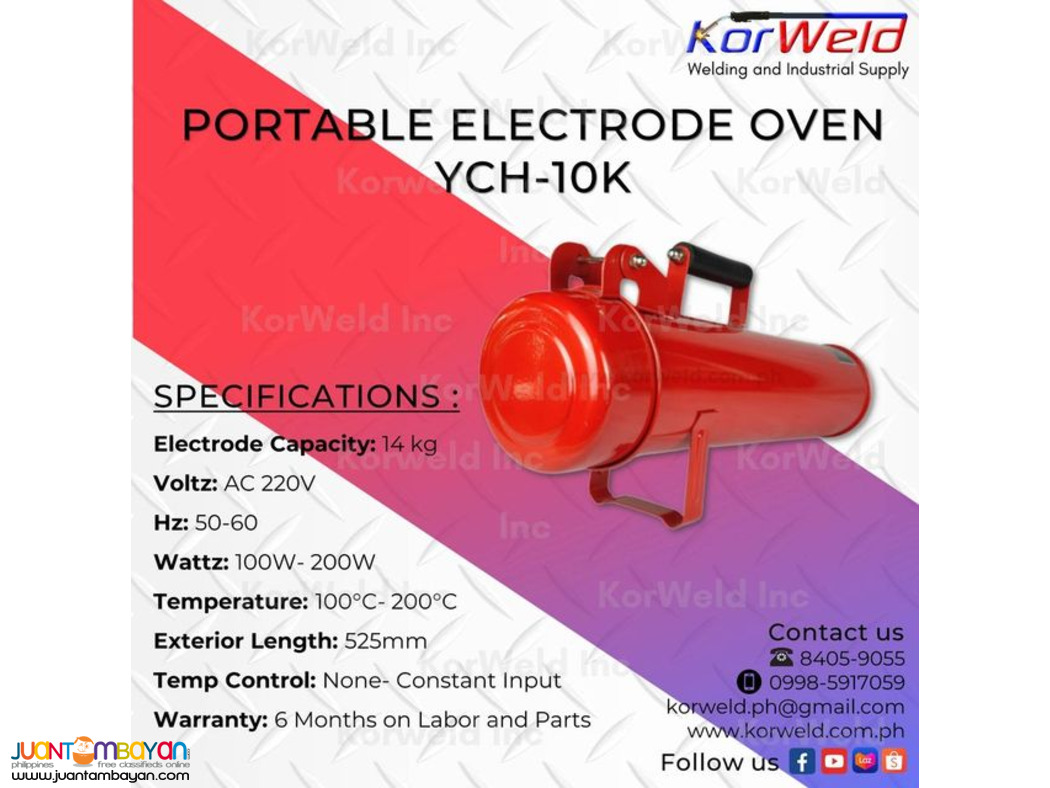 Portable Electrode Oven YCH-10K