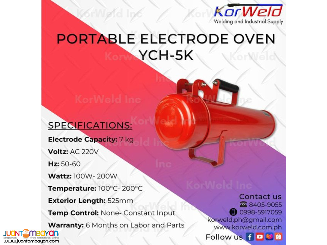 Portable Electrode Oven YCH-5K