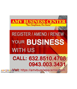 Business Registration, Retirement, Amend, Change of Ownership
