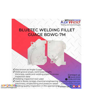 Bluetec Welding Fillet Guage BDWG -7M