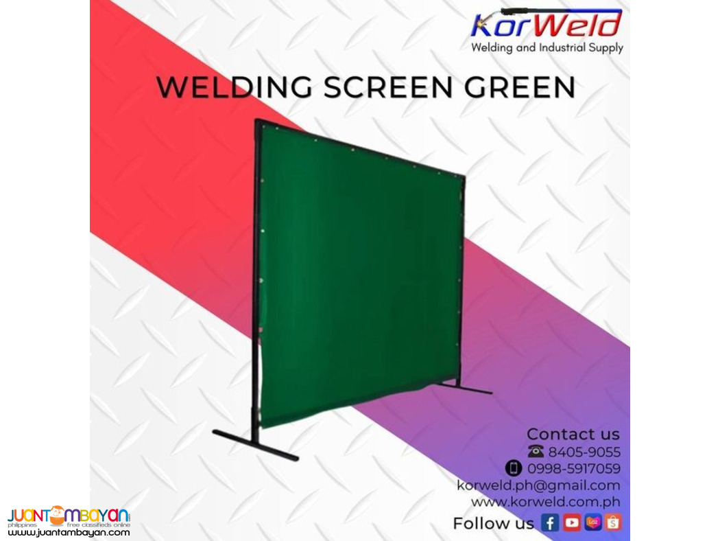 Welding Screen Green