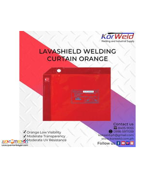 Lavashield Welding Curtain Orange