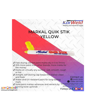 Markal Quik Stik Yellow