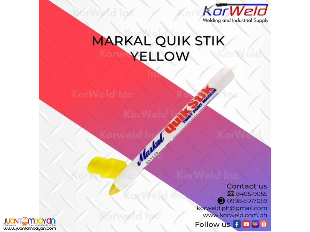Markal Quik Stik Yellow