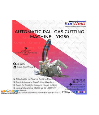 Automatic Rail Gas Cutting Machine - YK150
