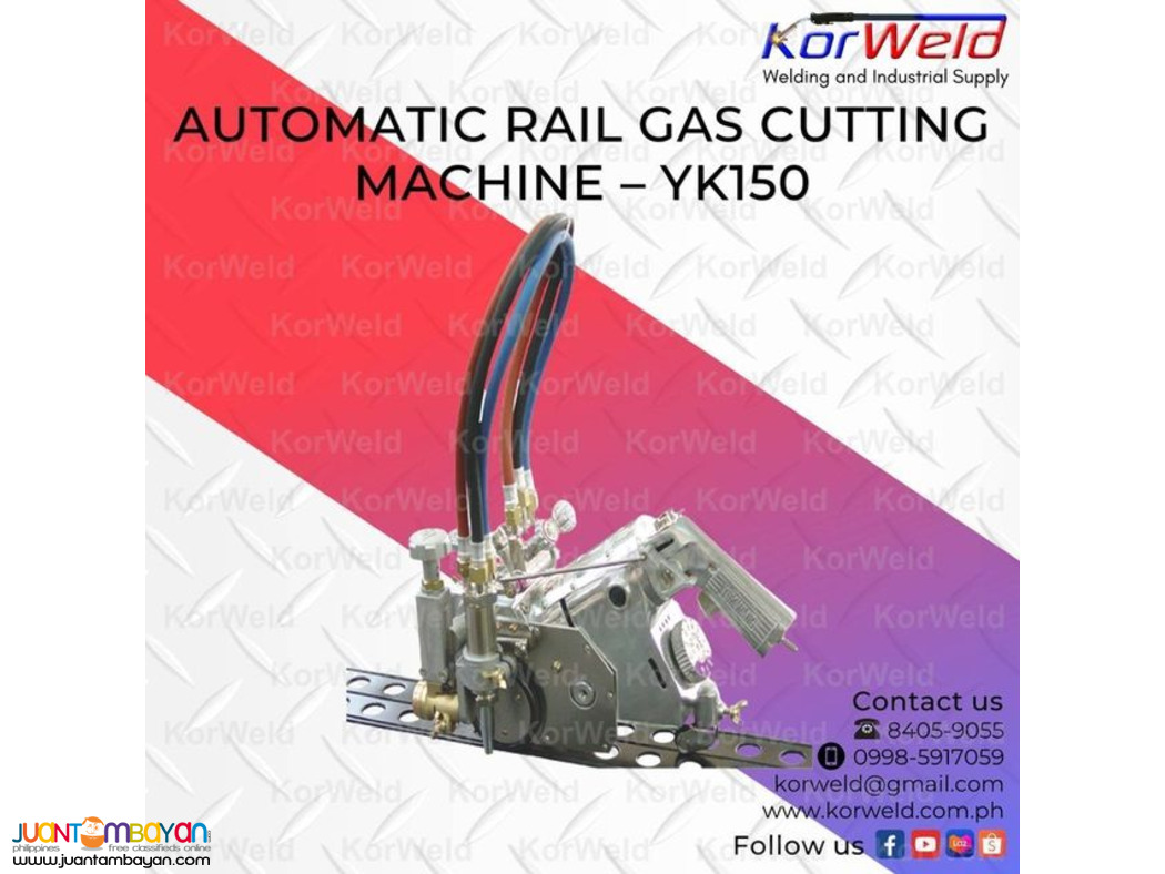 Automatic Rail Gas Cutting Machine - YK150