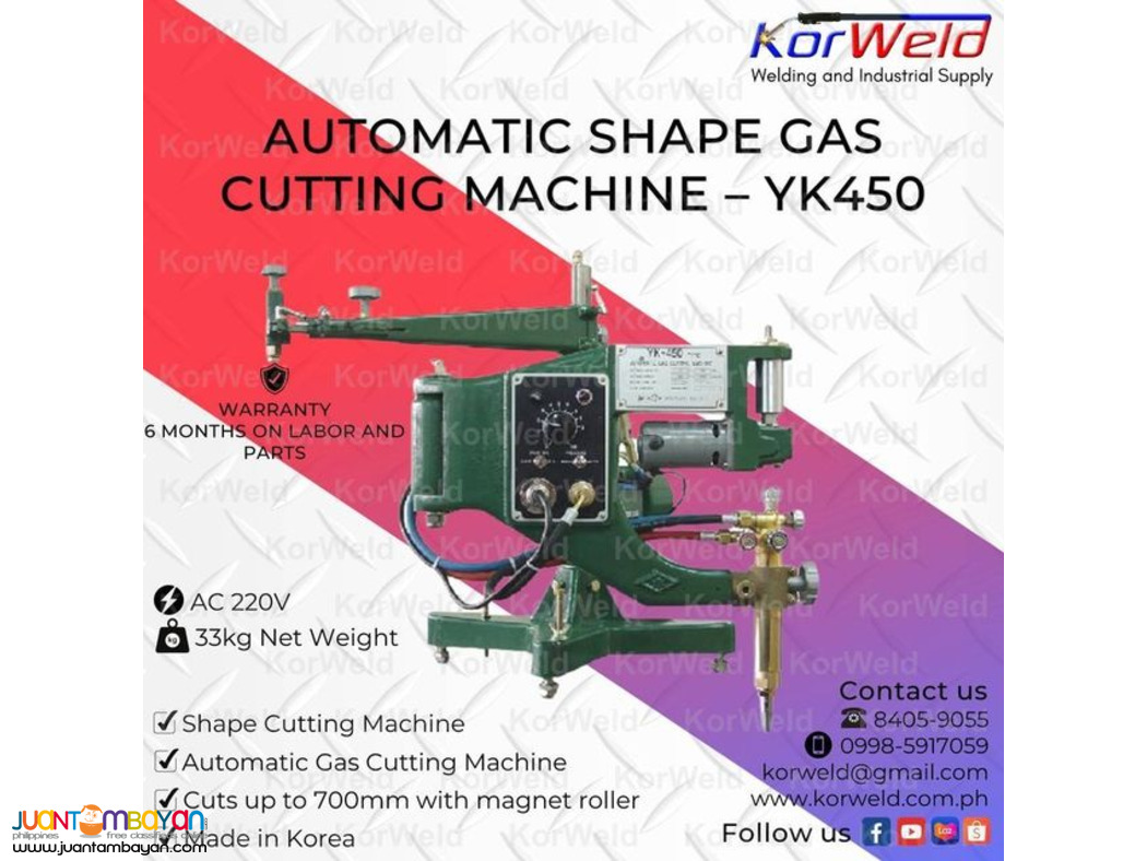 Automatic Shape Gas Cutting Machine - YK450