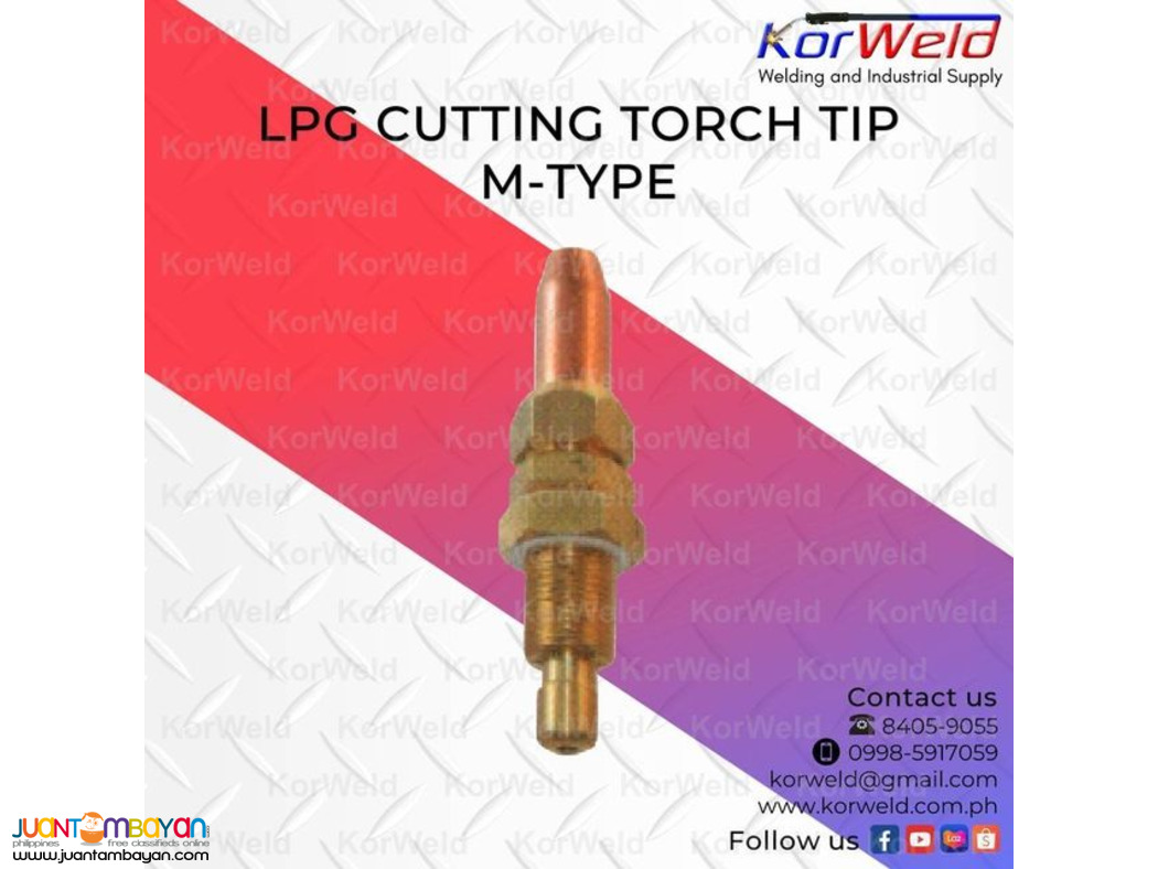 LPG Cutting torch Tip M & C Type 