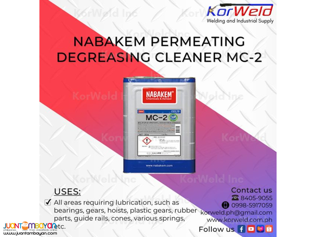 Nabakem Permeating Degreasing Cleaner MC-2 (20kgs/can)