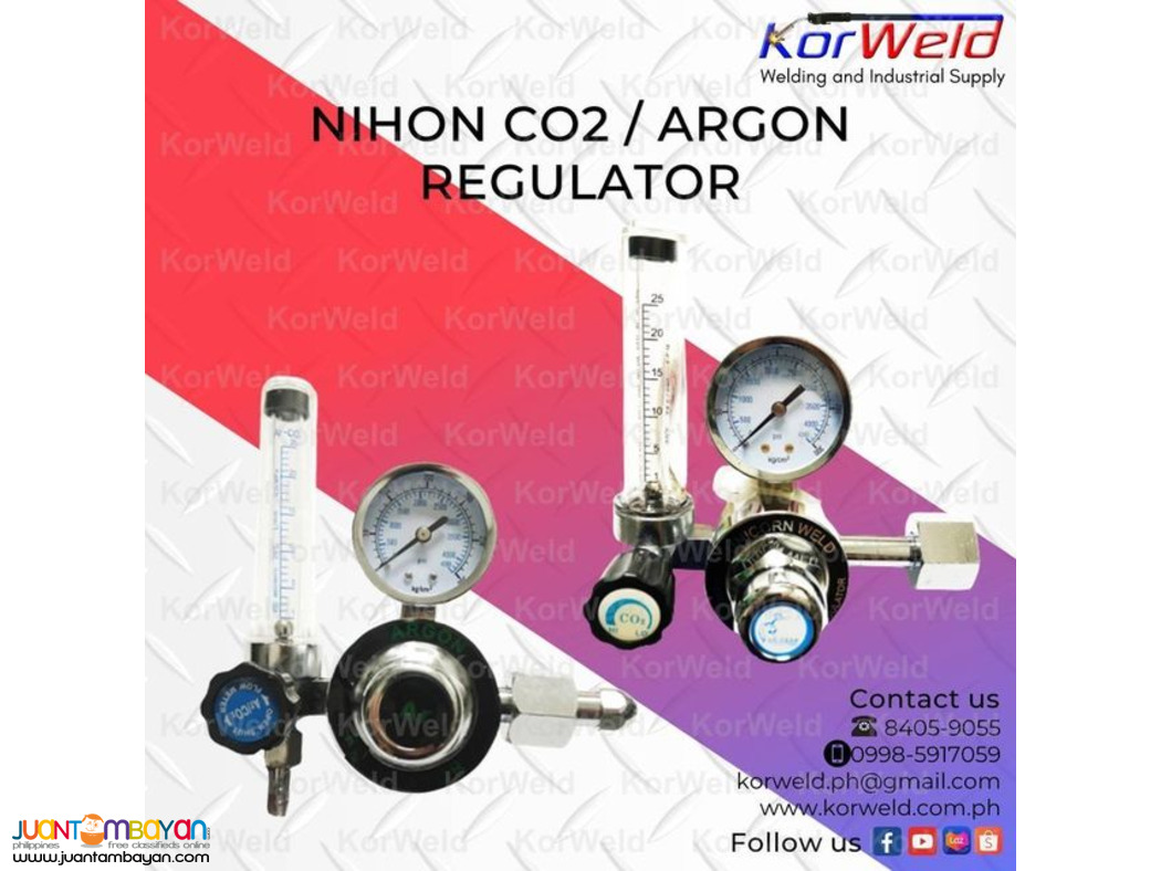 Nihon C02 / Argon Regulators