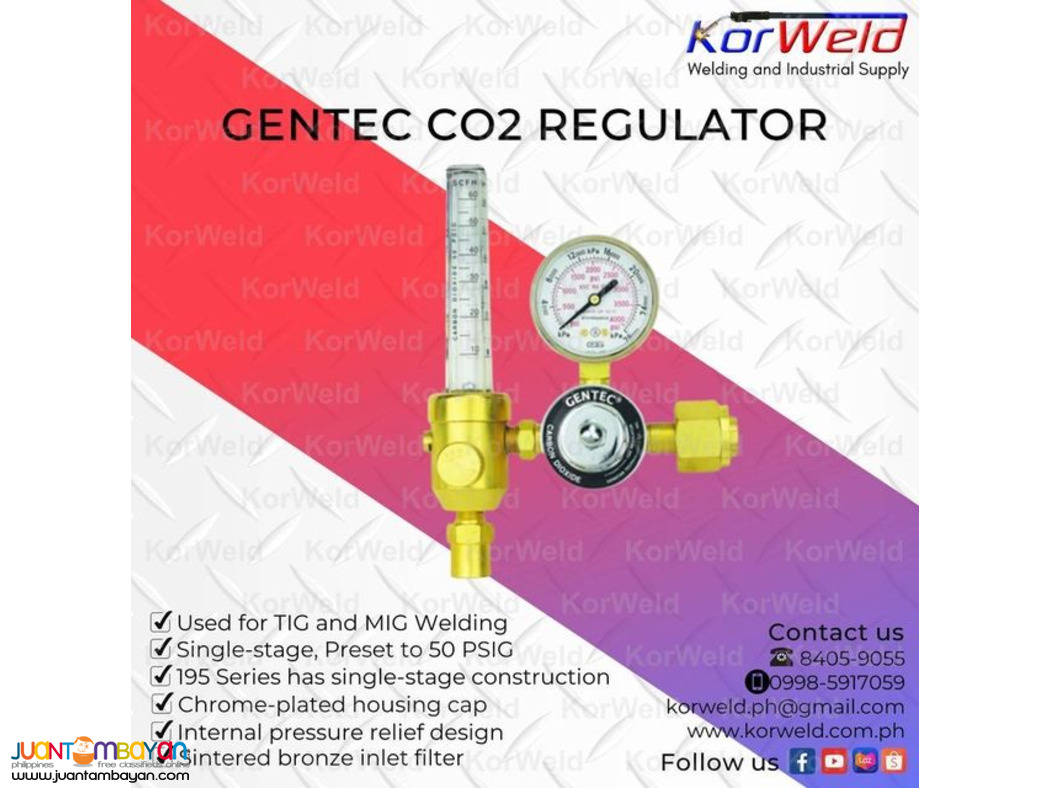 Gentec C02 Regulator