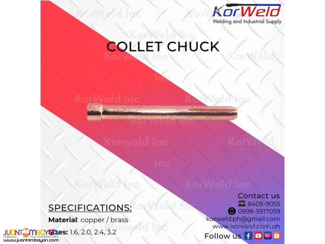 Collet Chuck, Collet Body, Back Cap Long, Middle & Short