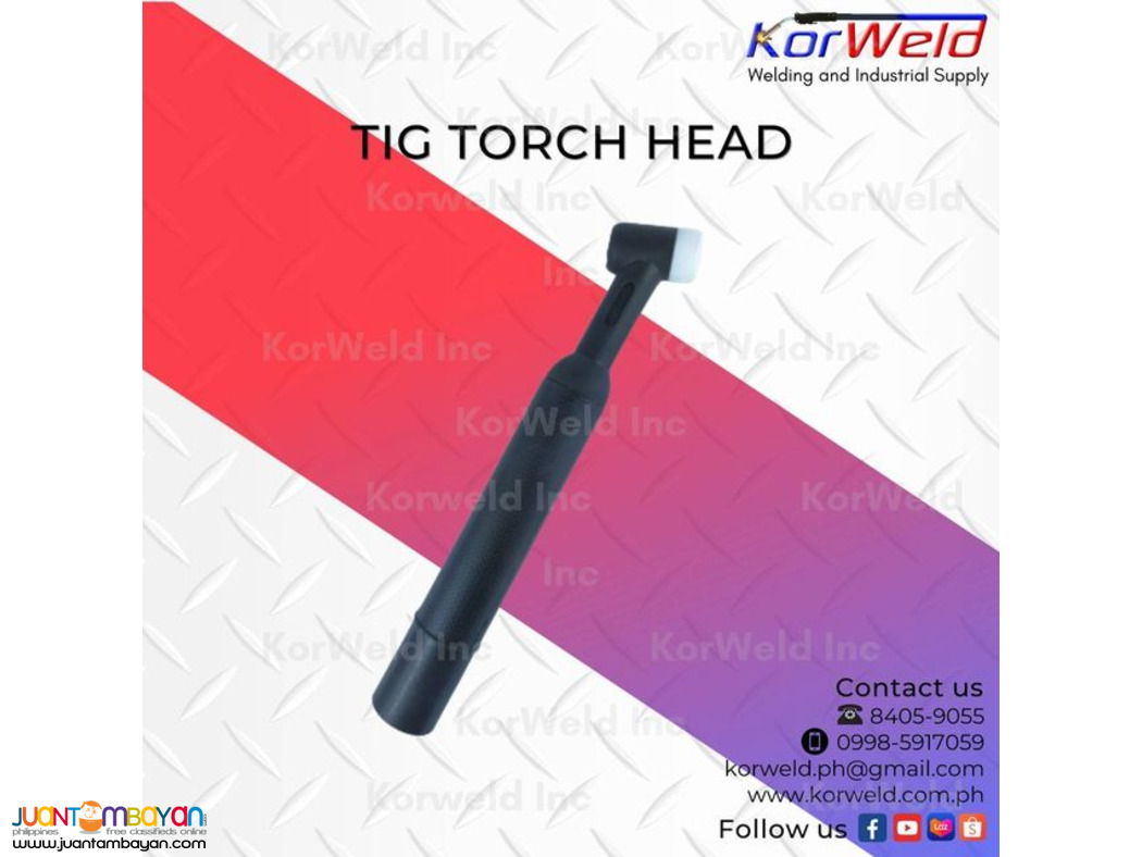 Tig Torch Head, With Valvle, Flexible & Ceramic Cup, Torch Switch