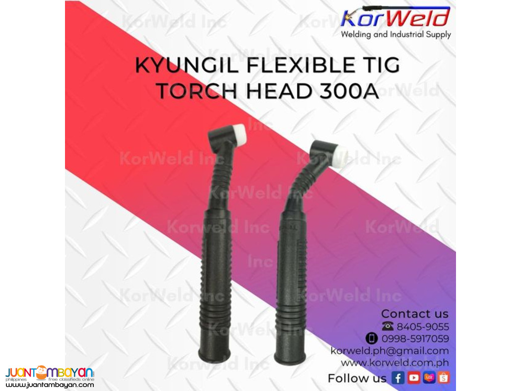 Tig Torch Head, With Valvle, Flexible & Ceramic Cup, Torch Switch