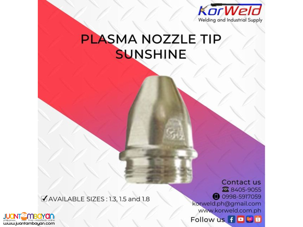 Guide Ring, Plastic & Ceramic Cap, Shield Cap, Nozzle, Electrode