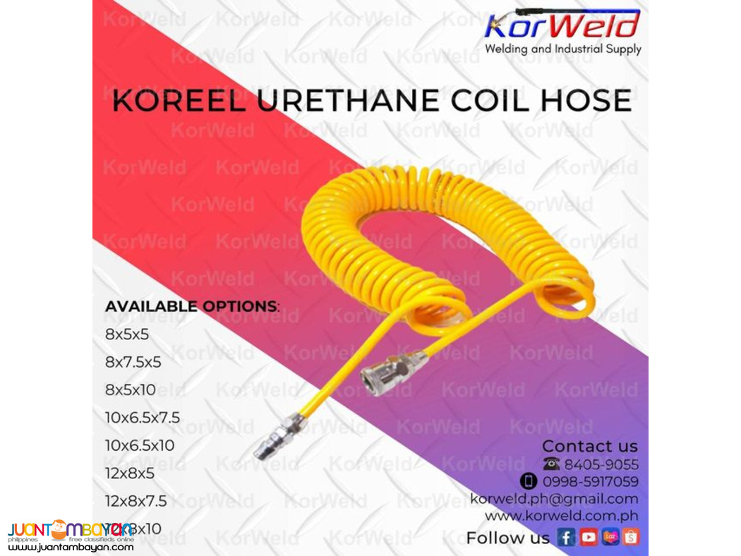 Koreel Urethane Coil Hose