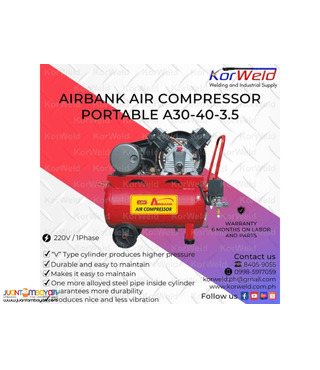 Airbank Air Compressor Portable A30-40-3.5