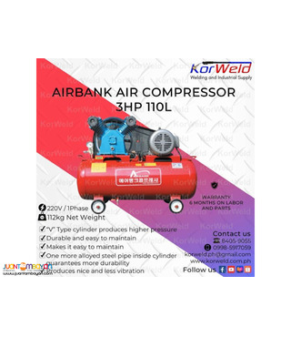 Airbank Air Comp 3HP 110L 