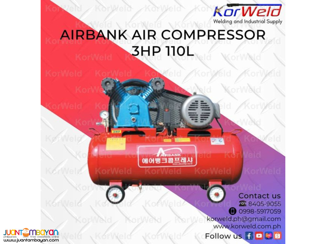 Airbank Air Comp 3HP 110L 