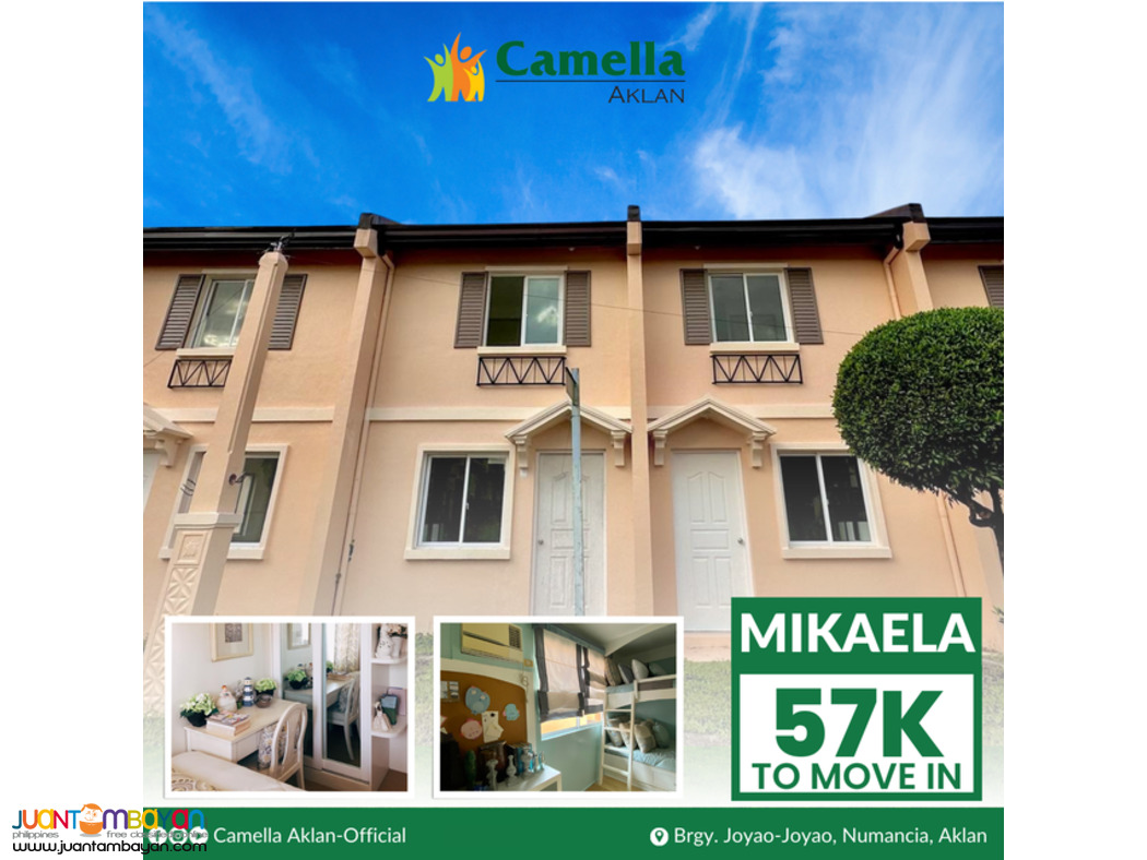 2 BR Townhouse Mikaela Inner Unit in Numancia, Aklan