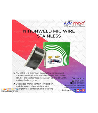 Nihonweld Mig Wire Stainless