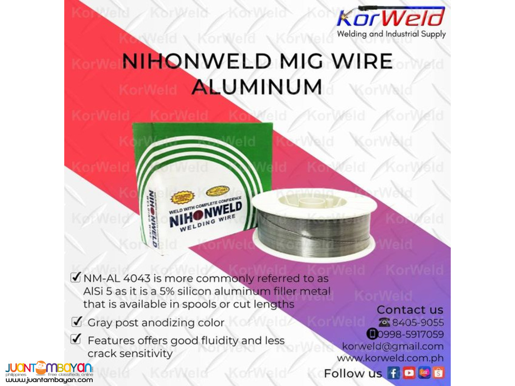 Nihonweld Mig Wire Aluminum 